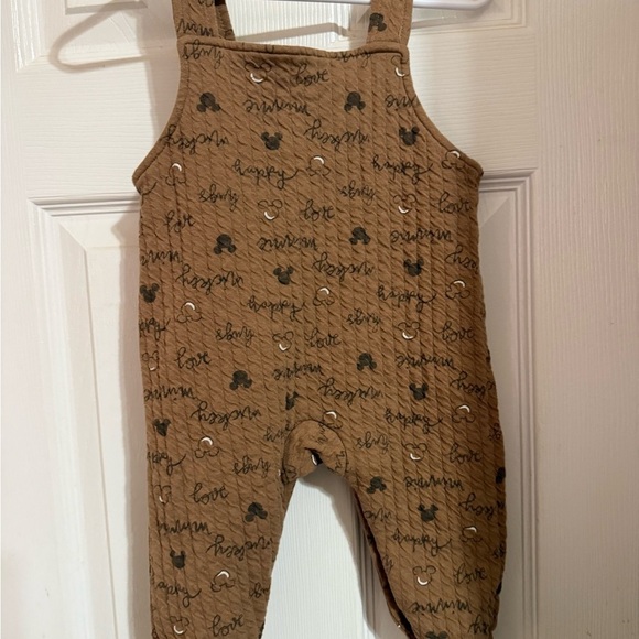 Disney Baby Mickey Mouse Quilted Overalls - Picture 6 of 7
